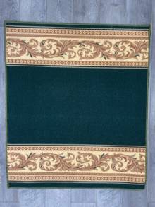 Коврик № 1802,зеленый,размер 1,2 на 1,05 метра