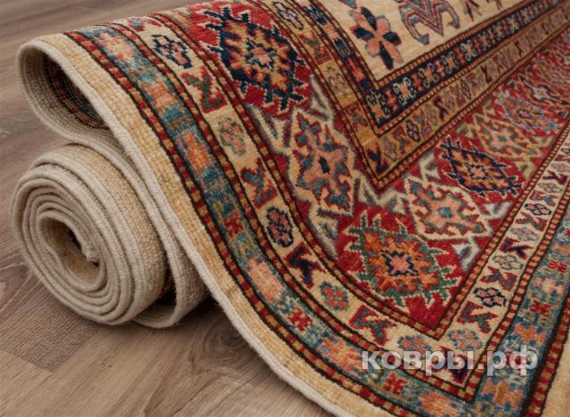 ковер ручной работы Пакистанский ковер ручной работы Казах 1.75x2.62м — фото 16