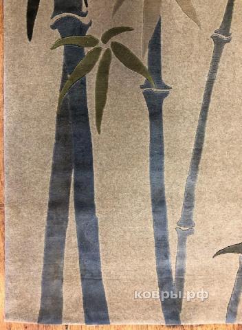 ковер ручной работы Китайский ковер ручной работы из шелка и шерсти 3x2 — фото 2