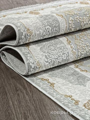 ковер DURKAR SANDALI 30219A GREY / CREAM — фото 4