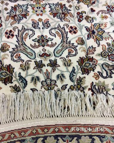 ковер ручной работы Шелковый Индийский ковер ручной работы Kashmir (Кашмир) 2.21x1.55 — фото 3