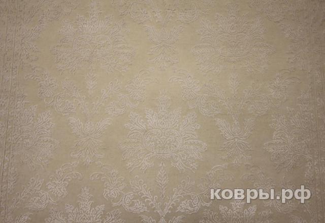 ковер ручной работы Индийский ковер ручной работы из шелка и шерсти 3.08x1.99 — фото 2