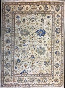 Афганский ковер ручной работы из шелка и шерсти Сhoubi Ziegler (Чуби зиглер) 4.11x3.01