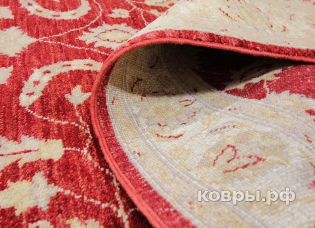 ковер ручной работы Шерстяной Афганский ковер ручной работы Сhoubi (Чуби) 1.87x1.25 — фото 3