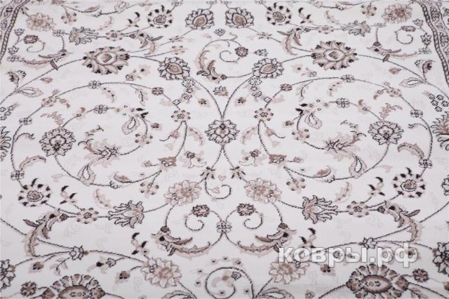 ковер Merinos Valencia Deluxe d251 cream-brown овал — фото 4