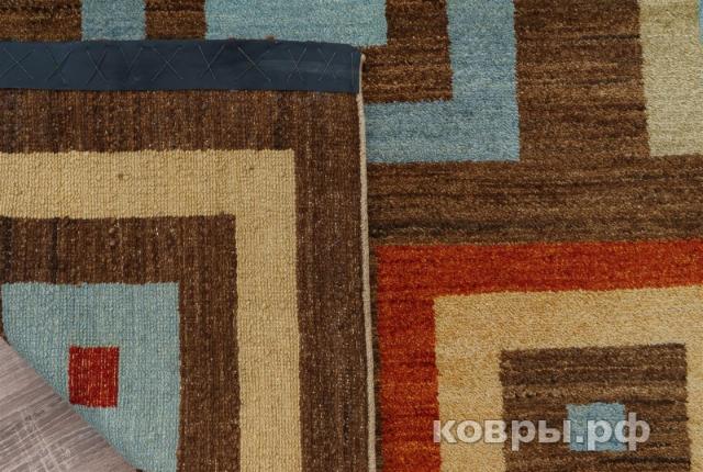 ковер ручной работы Пакистанский ковер ручной работы Чуби модерн 1.65x2.05м — фото 8