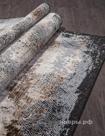ковер KARMEN HALI PANAMA PN012C GREY / BROWN — фото 3