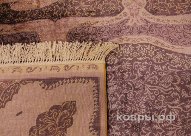 ковер ручной работы Шелковый Китайский ковер ручной работы 1.88x1.24 — фото 3