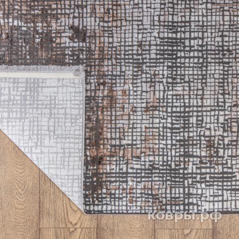 ковер Турция Luna 05347A ANTRASITC / BROWN — фото 3