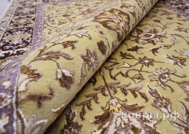 ковер ручной работы Индийский ковер ручной работы из шелка и шерсти Agra (Агра) 1.78x1.22 — фото 3