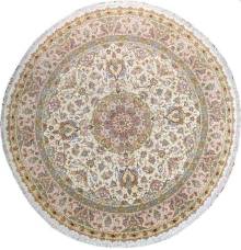 Иранский ковер ручной работы из шелка и шерсти Tabriz (Табриз) 4x4