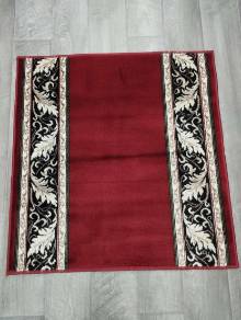 Коврик №481-красный,размер 1 на 1 метра