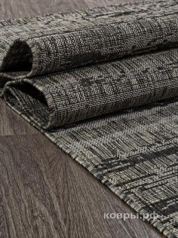 ковер Ковер Современный MERINOS KAIR S143 BLACK-GRAY — фото 3