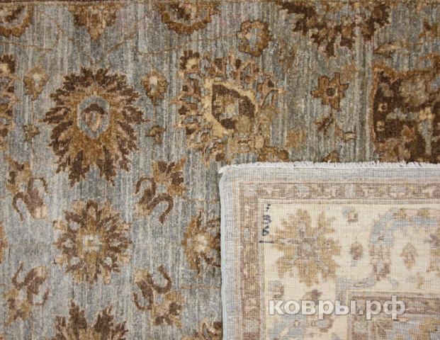 ковер ручной работы Афганский ковер ручной работы из шелка и шерсти Сhoubi Ziegler (Чуби зиглер) 2.13x1.38 — фото 2