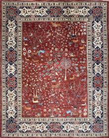 Шерстяной Афганский ковер ручной работы Bidjar (Биджар) 3.54x2.73