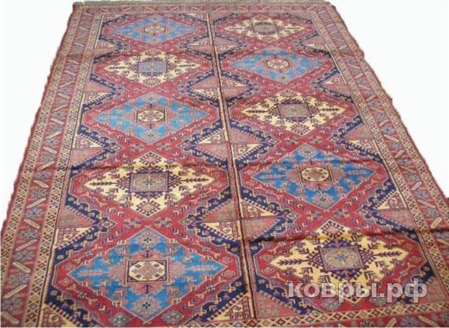 ковер ручной работы Афганский ковер ручной работы Ширван 2.1x3.05м — фото 2