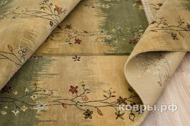 ковер ручной работы Индийский ковер ручной работы Агра 0.93x1.63м — фото 5