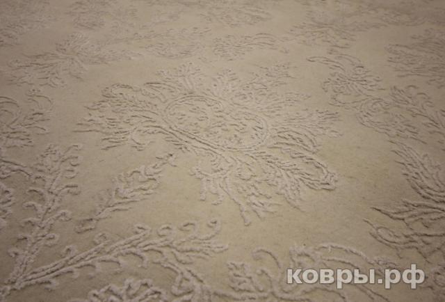 ковер ручной работы Индийский ковер ручной работы из шелка и шерсти 3.08x1.99 — фото 3