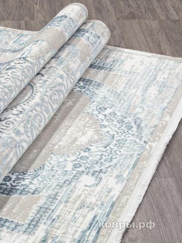 ковер ARDA ALFANI Q018A BLUE FDY / CREAM SHRINK — фото 3