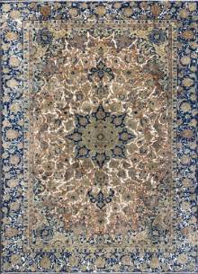 Шерстяной Иранский ковер ручной работы Pashworth (Пашворт) 3.62x2.57