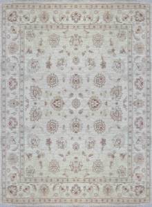 Шелковый Афганский ковер ручной работы Сhoubi (Чуби) 3x2.38