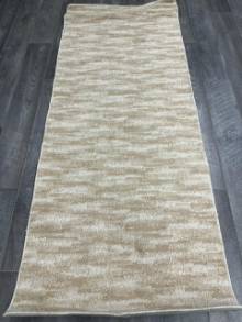 Коврик № 1303,бежевый,размер 1 на 2,5 метра