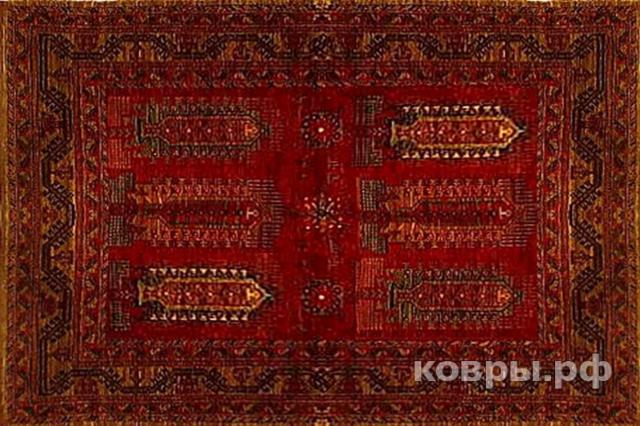 ковер ручной работы Афганский ковер ручной работы Темир балуч 1.5x2.0м