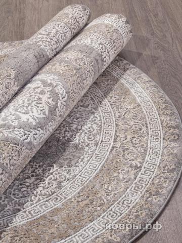 ковер KARMEN HALI ARMINA 04073C GREY / BROWN Овал — фото 3