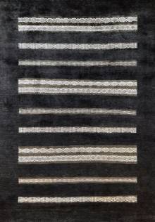 Индийский ковер ручной работы из шелка и шерсти 2.44x1.72