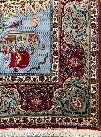 ковер ручной работы Шерстяной Иранский ковер ручной работы Tabriz (Табриз) 4.75x3 — фото 5