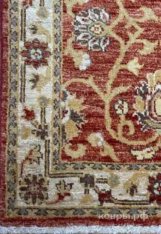 ковер ручной работы Шелковый Афганский ковер ручной работы Сhoubi (Чуби) 1.43x0.72 — фото 3