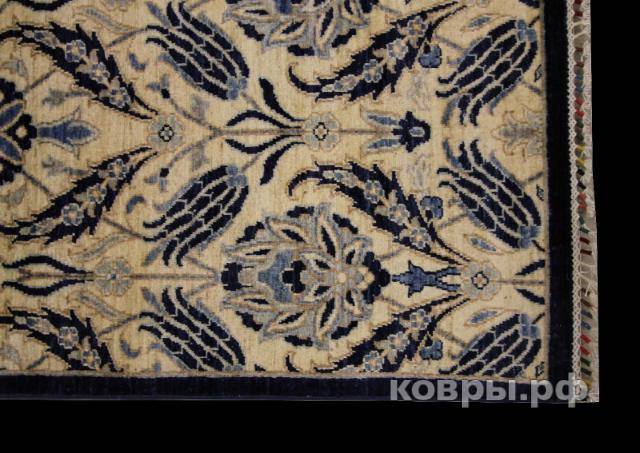 ковер ручной работы Шелковый Афганский ковер ручной работы Morris (Моррис) 2.79x1.81 — фото 5