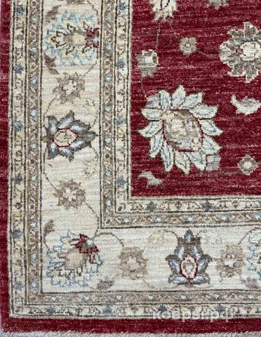 ковер ручной работы Шелковый Афганский ковер ручной работы Сhoubi (Чуби) 2.04x1.53 — фото 2