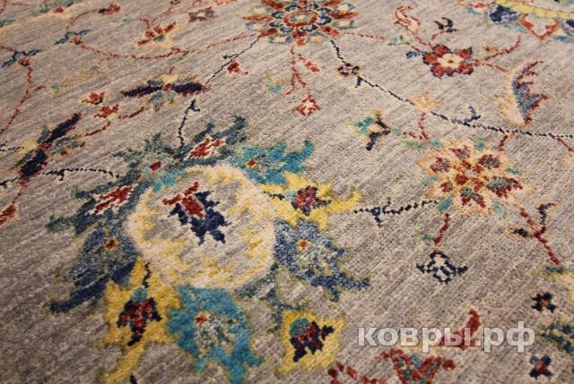 ковер ручной работы Шерстяной Афганский ковер ручной работы Сhoubi (Чуби) 2.96x2.53 — фото 2