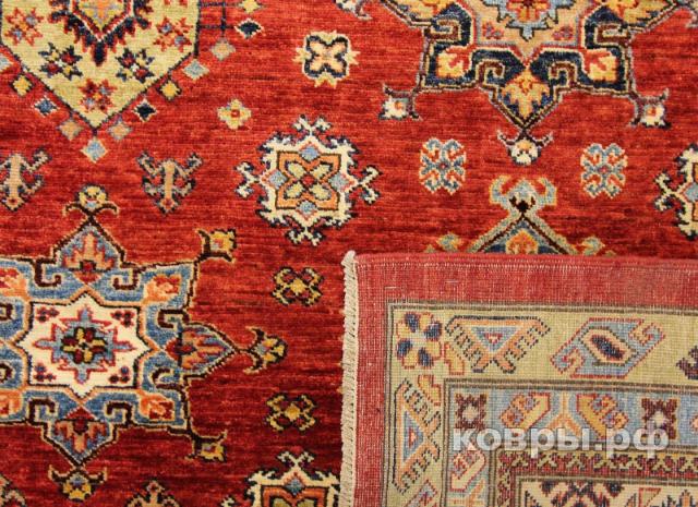 ковер ручной работы Шерстяной Афганский ковер ручной работы Kazakh (Казах) 2.89x2.96 — фото 3