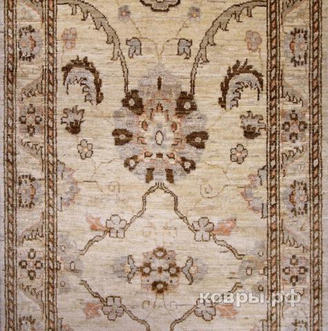 ковер ручной работы Шерстяной Афганский ковер ручной работы Сhoubi (Чуби) 4.13x0.87 — фото 3