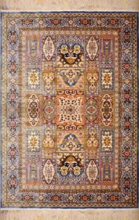 Шелковый Китайский ковер ручной работы 300 lines (300 линий) 1.85x1.2