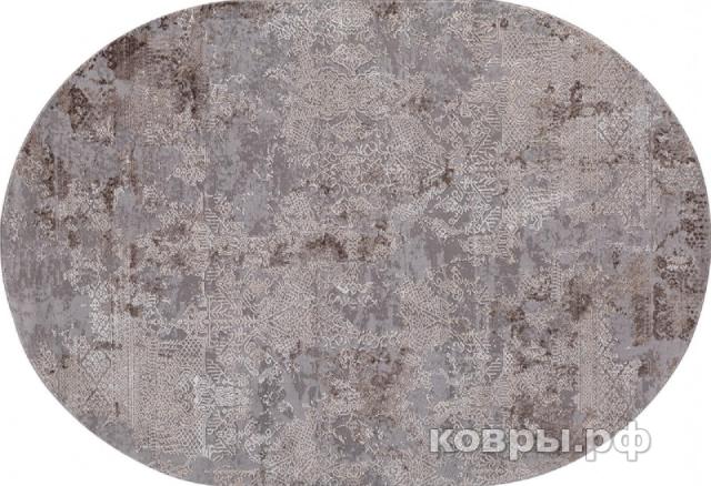 ковер KARMEN HALI ARMINA 03851C GREY / BROWN Овал