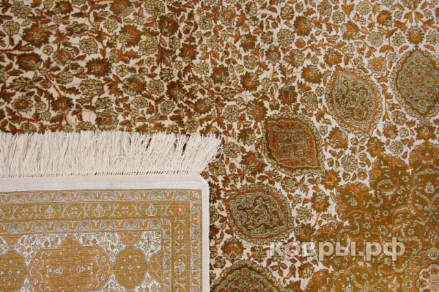 ковер ручной работы Шелковый Индийский ковер ручной работы Kashmir (Кашмир) 2.9x1.77 — фото 3