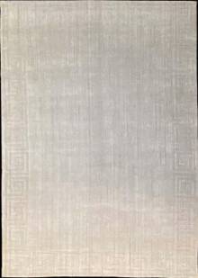 Индийский ковер ручной работы из шелка и шерсти 4.27x3.03