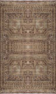 Шерстяной Индийский ковер ручной работы 3.78x2.7