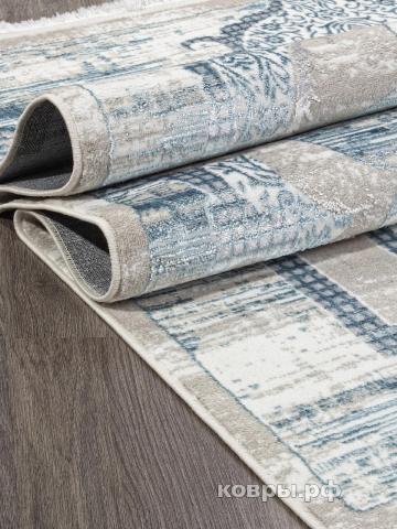 ковер ARDA ALFANI Q018A BLUE FDY / CREAM SHRINK — фото 4