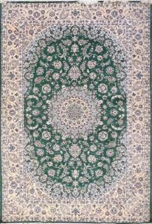 Шерстяной Иранский ковер ручной работы Nain (Наин) 2.5x3.5