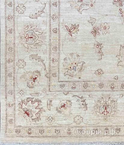 ковер ручной работы Шелковый Афганский ковер ручной работы Сhoubi (Чуби) 3x2.38 — фото 2