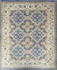 Шелковый Афганский ковер ручной работы Сhoubi (Чуби) 1.91x1.54