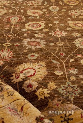 ковер ручной работы Пакистанский ковер ручной работы Чуби зиглер 2.74x3.55м — фото 9