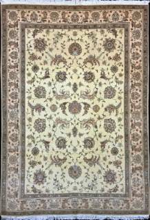 Иранский ковер ручной работы из шелка и шерсти Tabriz  (Табриз Авшан)  2.45x1.85