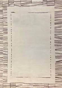 Индийский ковер ручной работы из шелка и шерсти 4.35x3.1