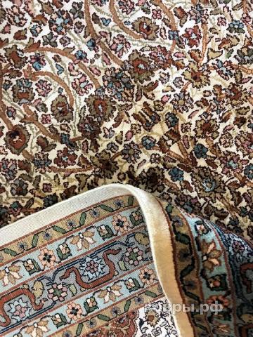 ковер ручной работы Шелковый Индийский ковер ручной работы Kashmir (Кашмир) 4.33x3 — фото 3