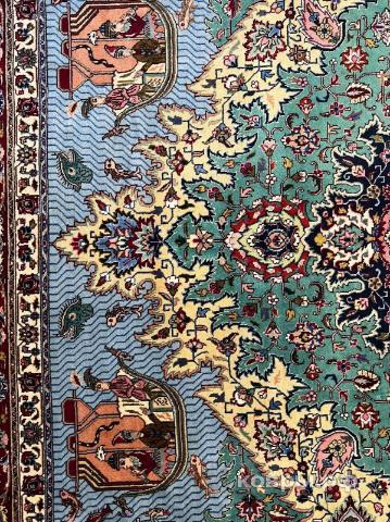 ковер ручной работы Шерстяной Иранский ковер ручной работы Tabriz (Табриз) 4.75x3 — фото 6